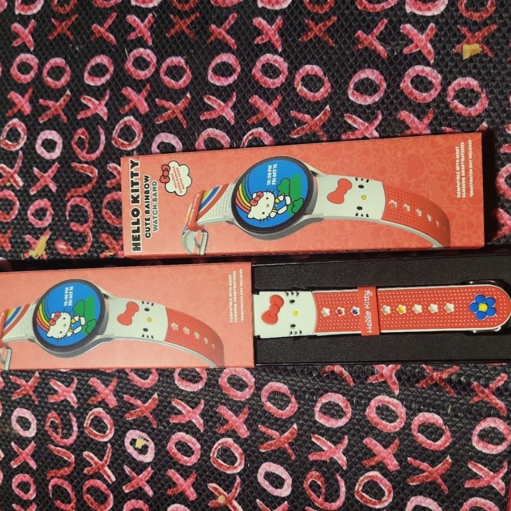 HELLO KITTY WATCH BAND  (NEW)